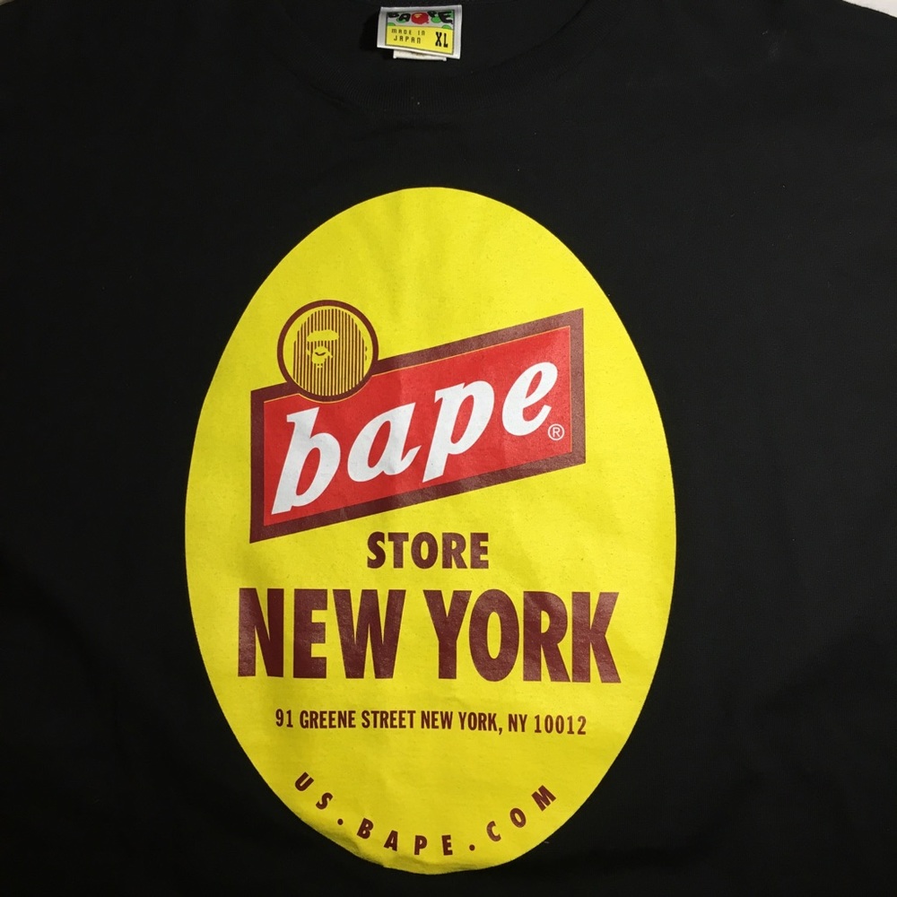Bape New York 7th Anniversary Tee